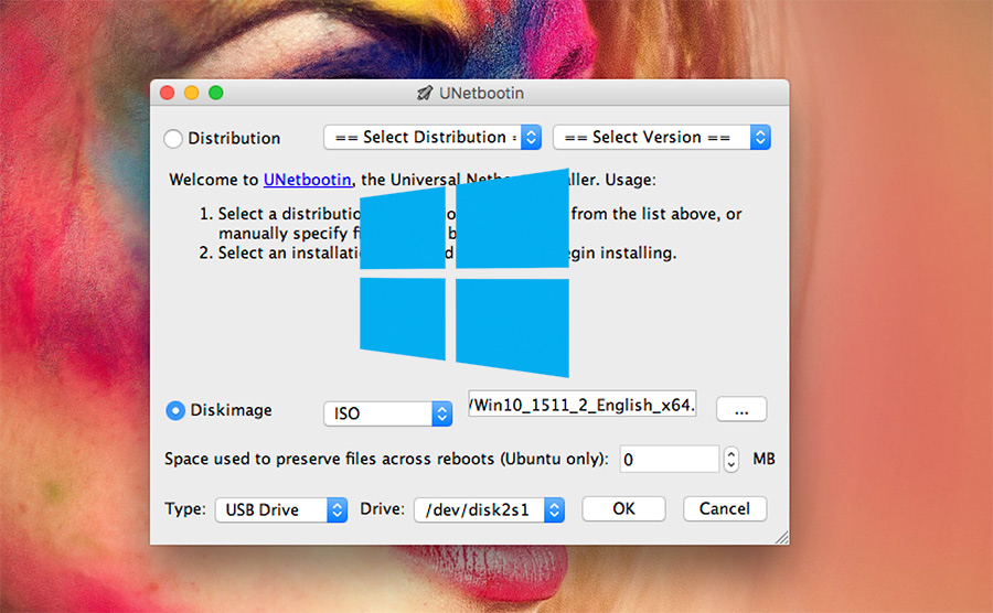 create bootable usb windows 7 on mac for pc